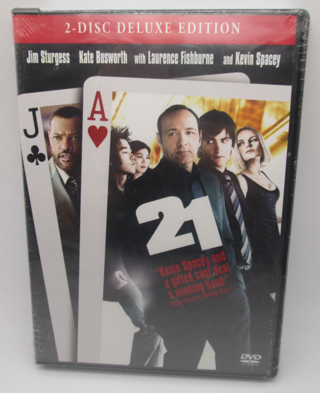 21 (DVD) Kevin Spacey, blackjack movie / NEW, sealed, ships