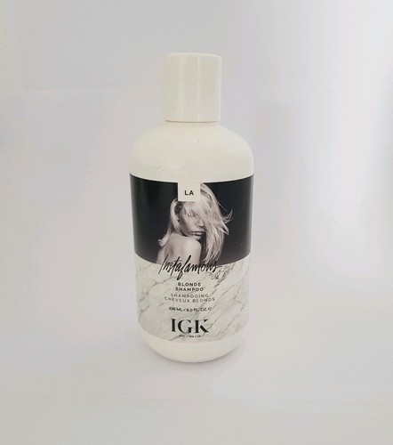 IGK - InstaFamous Blonde Shampoo - 236 ml/8 oz - New