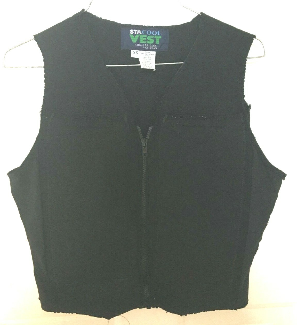 Pre-owned Under Stacool Cooling Ice  Vest Outdoors Black S Usa Made Lot Of 10 $150.00