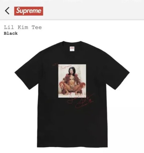 【本物保証 /関税・送料無料】Supreme Lil Kim Tee Supreme Lil Kim Tee White Men's - SS22 - US