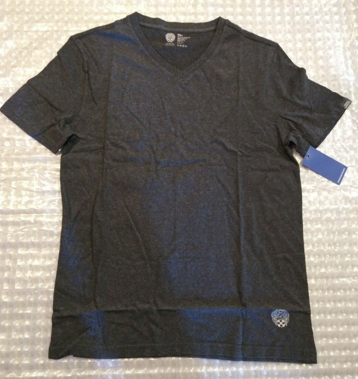 Vince Camuto Size Small Men Sueded Jersey V Neck T-Shirt