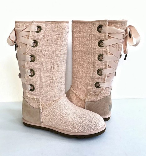 ugg イヤーマフ　ashen rose UGG Women's Kline Top Sleepwear, Ashen Rose, S at Amazon