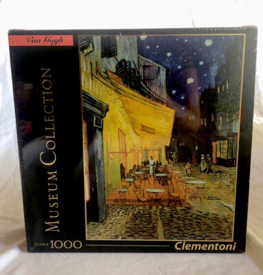 Clementoni 1000 Piece Jigsaw Puzzle--Museum Col. Van Gogh--Cafe Terrace at Night