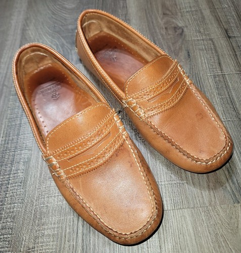 n。 Brooks Brothers Women's Size 7 M Brown Leather Driving Penny