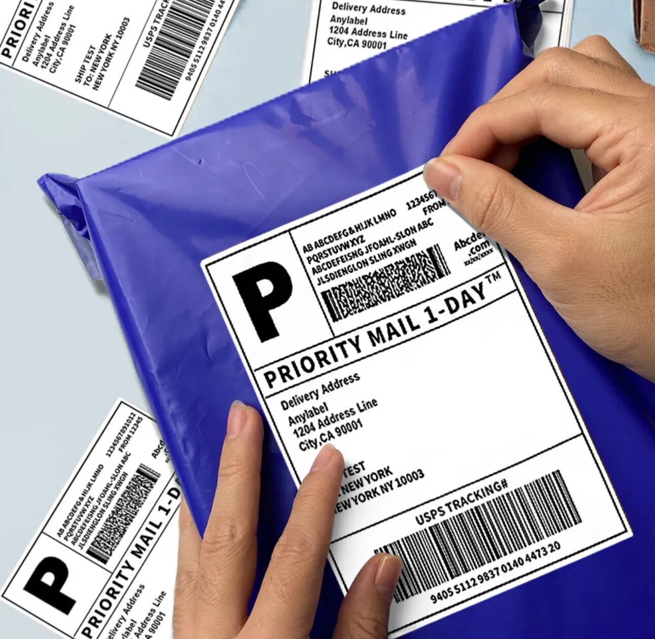 (300K) 50 CASES BULK Labels 4x6 Direct Thermal Fanfold - UPS Shipping Labels LOT