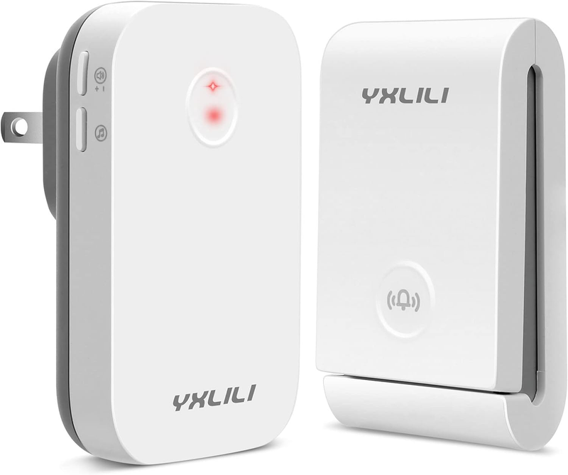 Wireless Doorbell, Self-Powered Door Chime Kit with No Batte