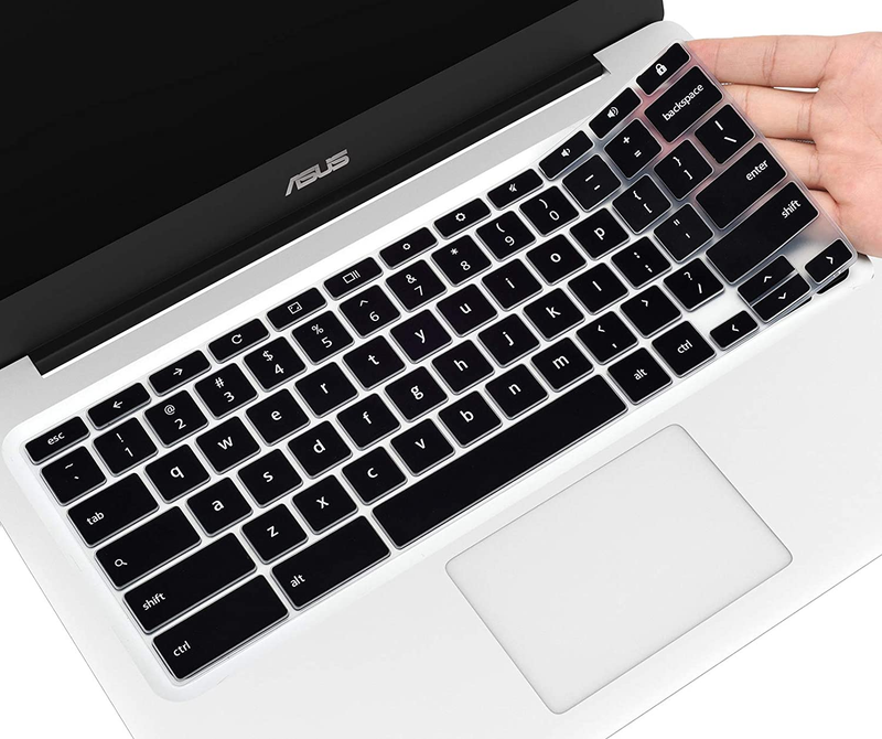 Keyboard Cover for ASUS Chromebook Flip C434 2 in 1 Laptop, ASUS C302CA/C423NA