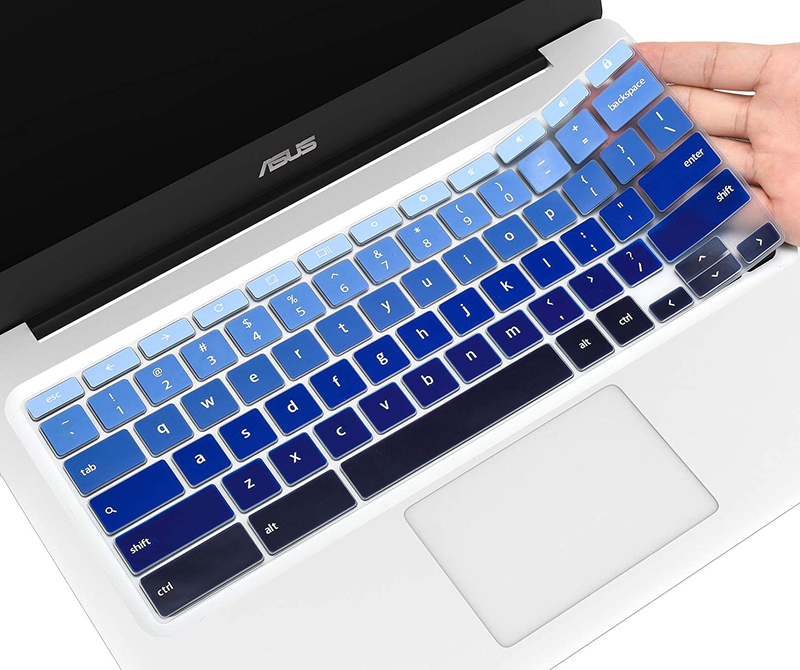 Premium Keyboard Cover for ASUS Chromebook Flip C434 2 in 1 