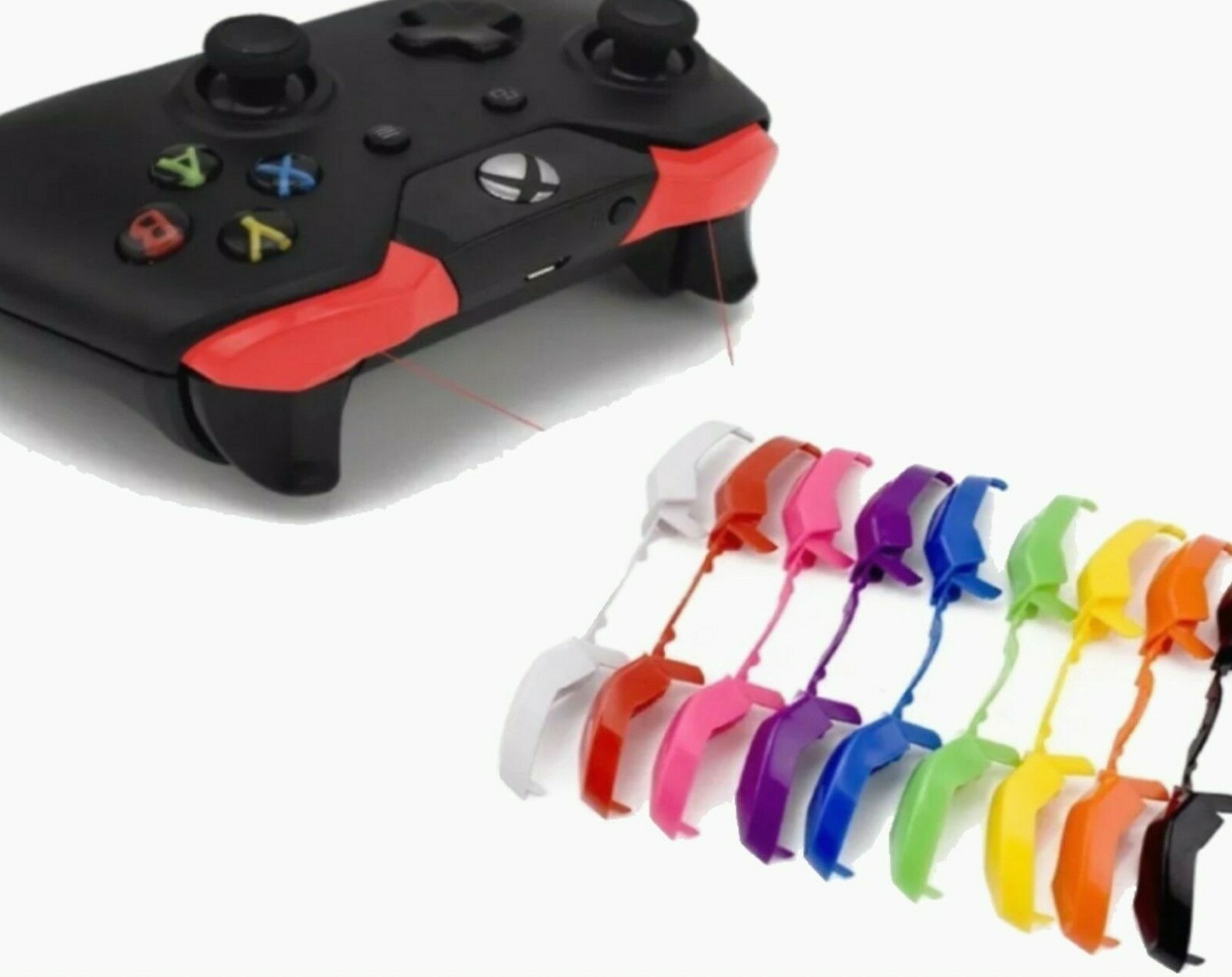 Coloured Xbox One Controller Lb Rb Bumper Button Version 2 3.5mm Jack