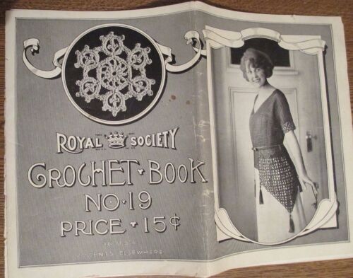 1922 ROYAL SOCIETY CROCHET BOOK NUMBER 19
