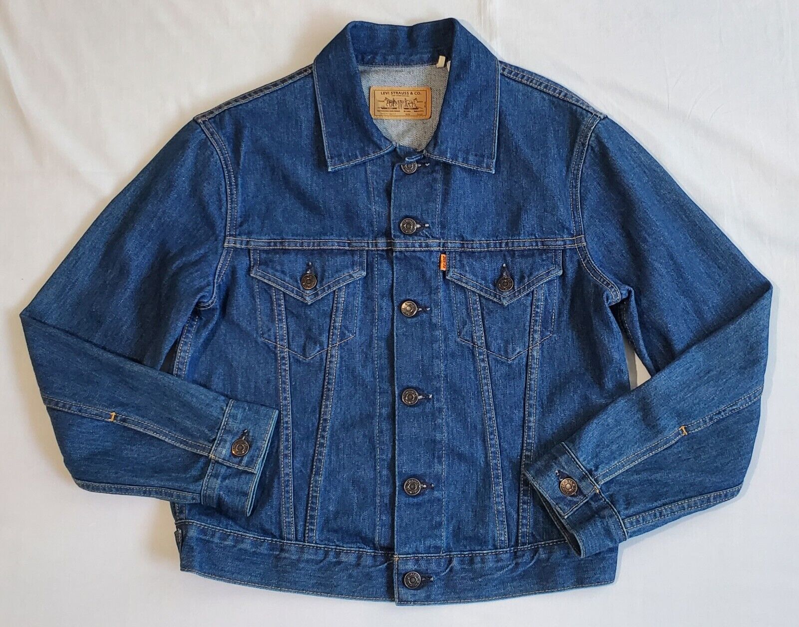 NWOT Levi's LVC70577-0217 Orange Tab Denim Jacket Trucker NWOT Levi's LVC70577-0217 Orange Tab Denim Jacket Trucker