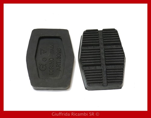 Couvre-pédales Couvre-pédales en caoutchouc Innocenti 90 120 Pièces de voiture vintage GEV 3096