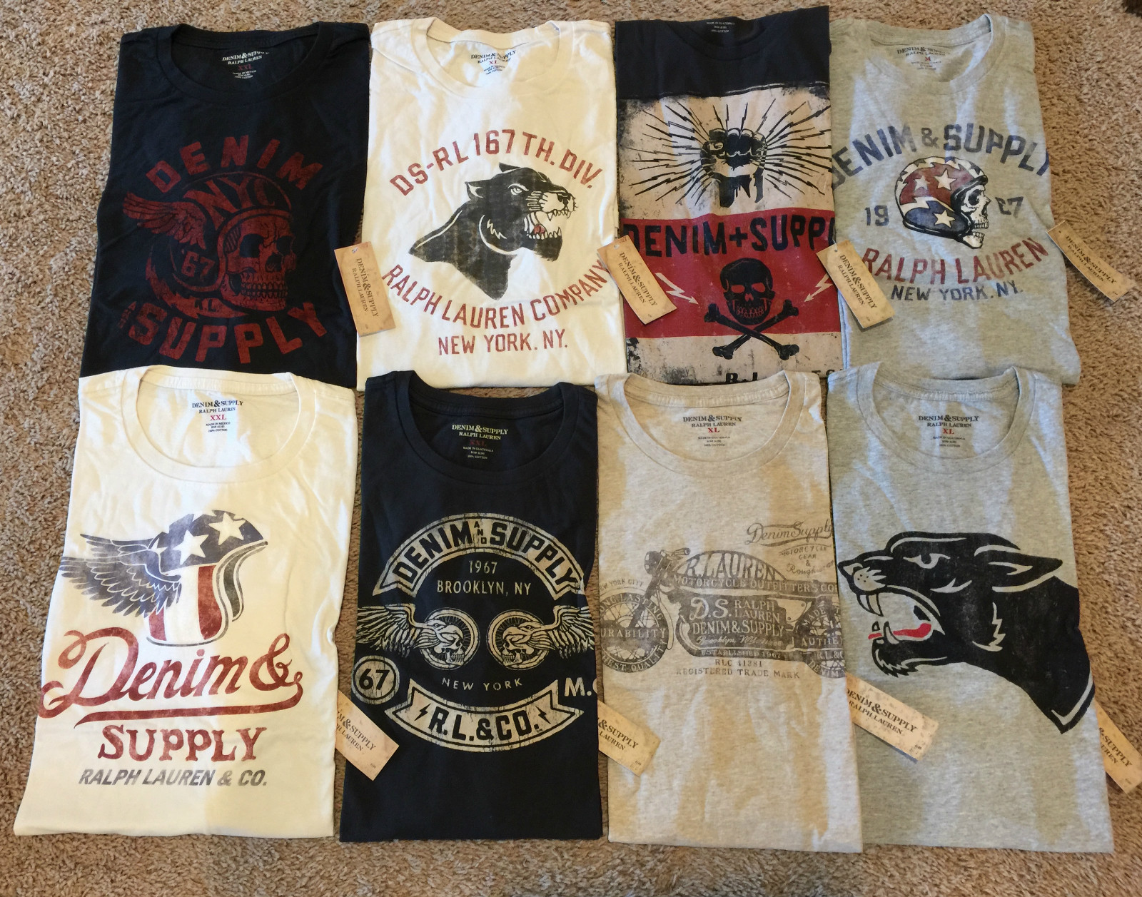 ralph lauren denim and supply t shirt