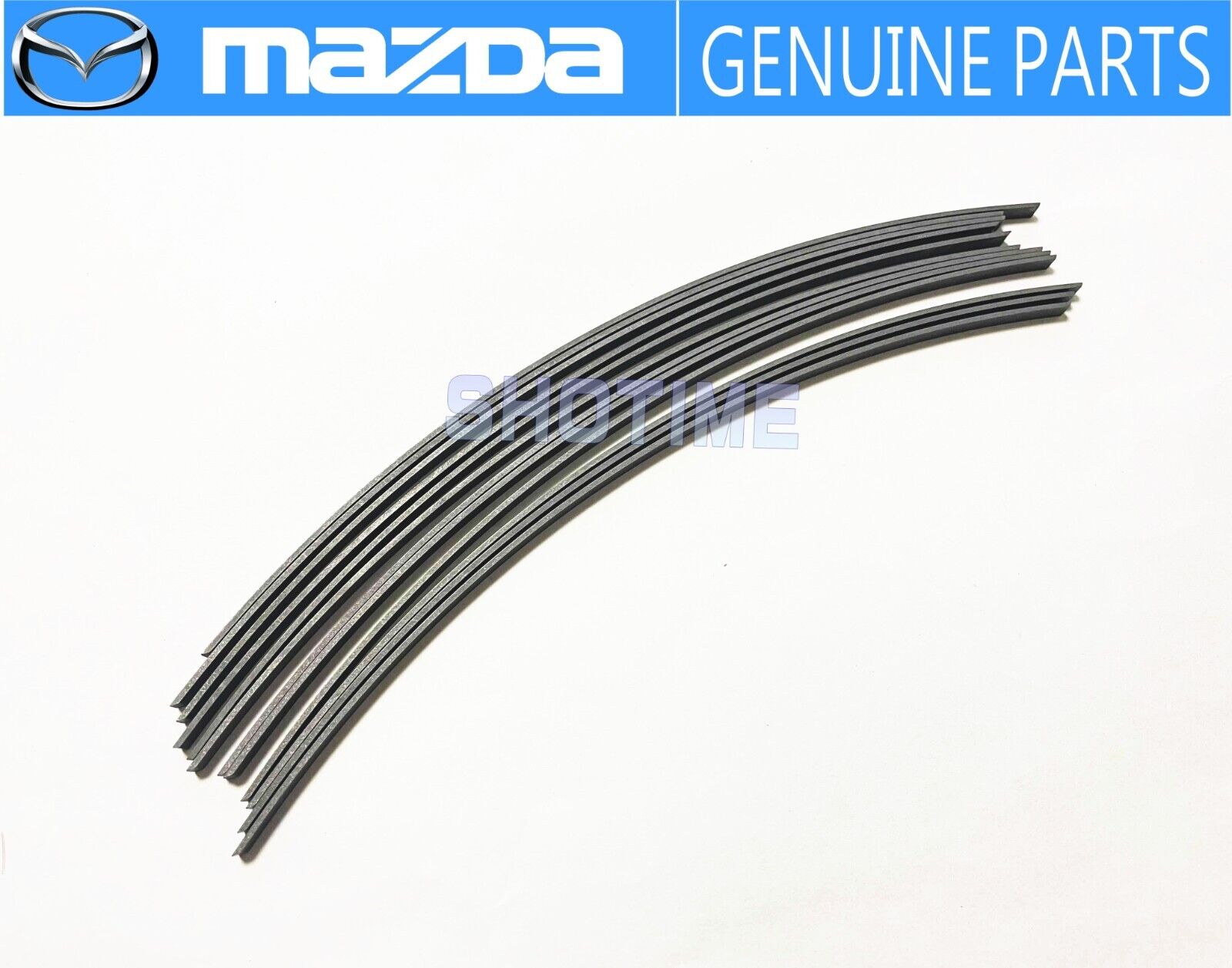 MAZDA GENUINE 79-85 RX-7 SA22C 12A 12 pcs Rotor Side Seal MAZDA GENUINE 79-85 RX-7 SA22C 12A 12 pcs Rotor Side Seal