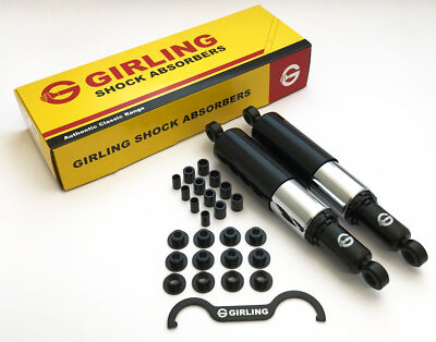 その他 ShocKING Girling Shrouded Shock Absorbers Norton Model 50 ES2 88 99