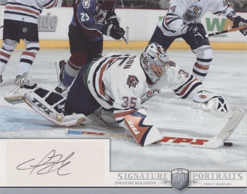 2006-07 Upper Deck Be A Player Portraits - Dwayne Roloson #SP-DR