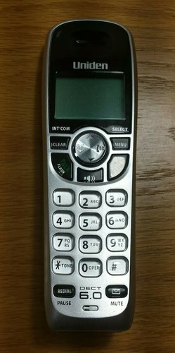 Uniden DECT1560 DECT 6.0 Cordless Phone Handset & Charging Base TESTED, WORKING