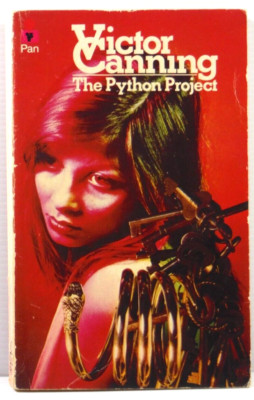 The Python Project Thriller Fiction by Victor Canning 1973 PB Vintage Pan book
