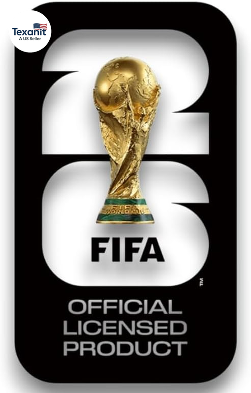 Official FIFA World Cup 2026 Edition - 1.7 Inch 3D Rotating FIFA