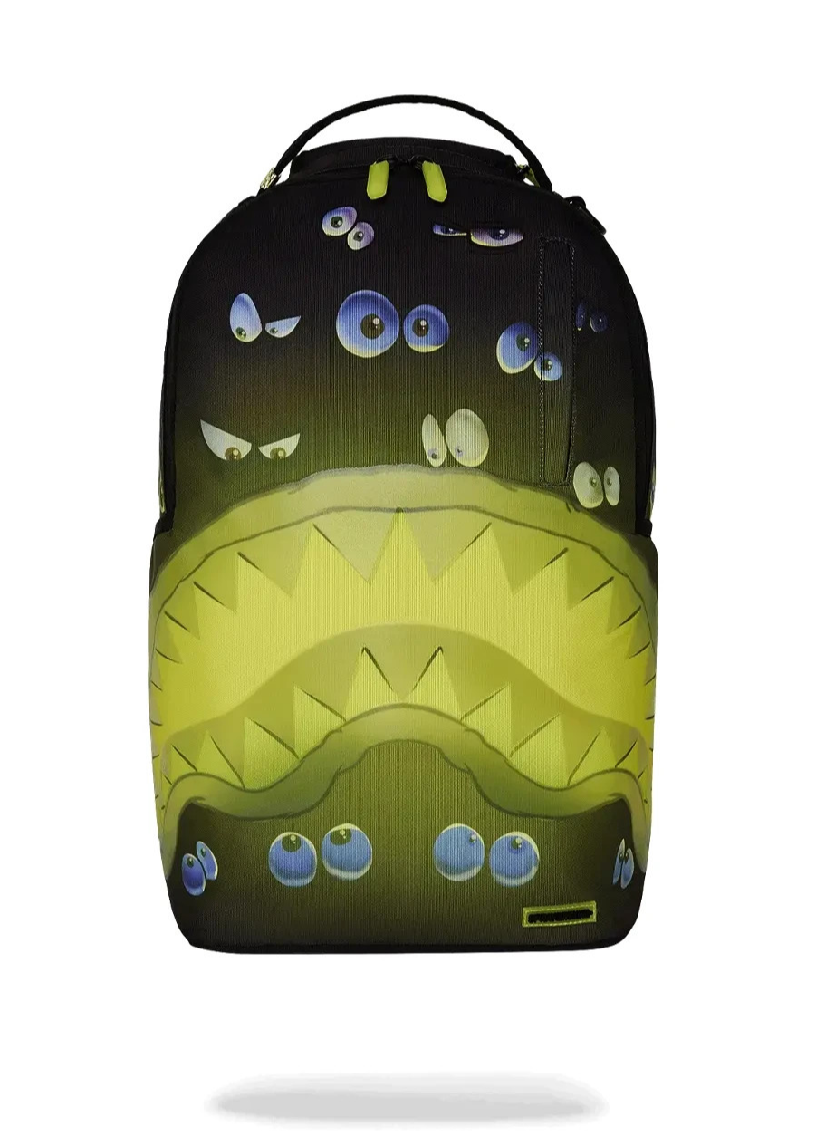 SPRAYGROUND EYES ALL A GLOW (GLOW IN THE DARK) BACKPACK