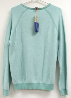 Tommy Bahama Mens Sweater Make Mine a Double V Neck Reversible Green MD NWT $128