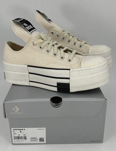 靴 RHC Ron Herman Converse All Star US9.5 RHC ロンハーマン×コンバース「オールスター エイジド」ユーズド