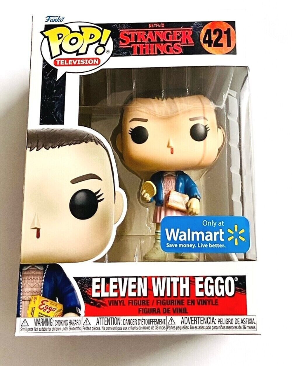 FUNKO POP Stranger Things Eleven with Eggos No 421 Vinyl