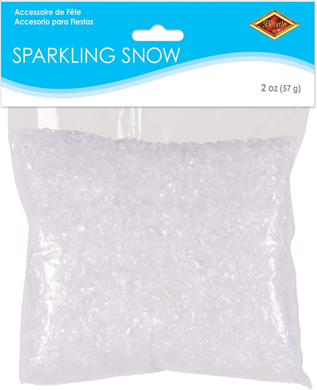 Sparkling Snow, 2-Ounce, White