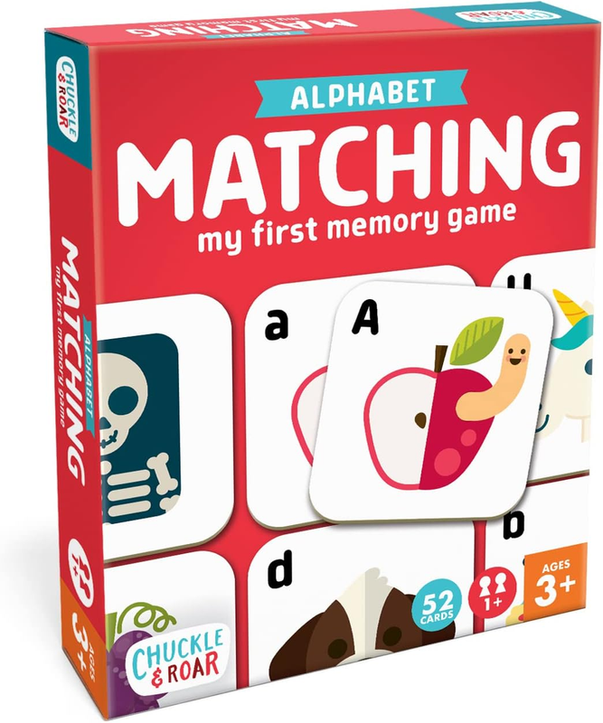 Alphabet - Board Game For Kids 3 And Up - Concentration Game