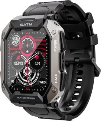 Smart Watch 110+ Modes, Bluetooth Calling, Fitness Tracking, Heart Rate