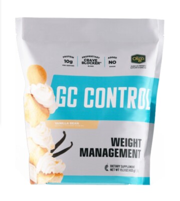GC Control Weight Management Shake: Vanilla Bean 15.3 oz Melaleuca NEW