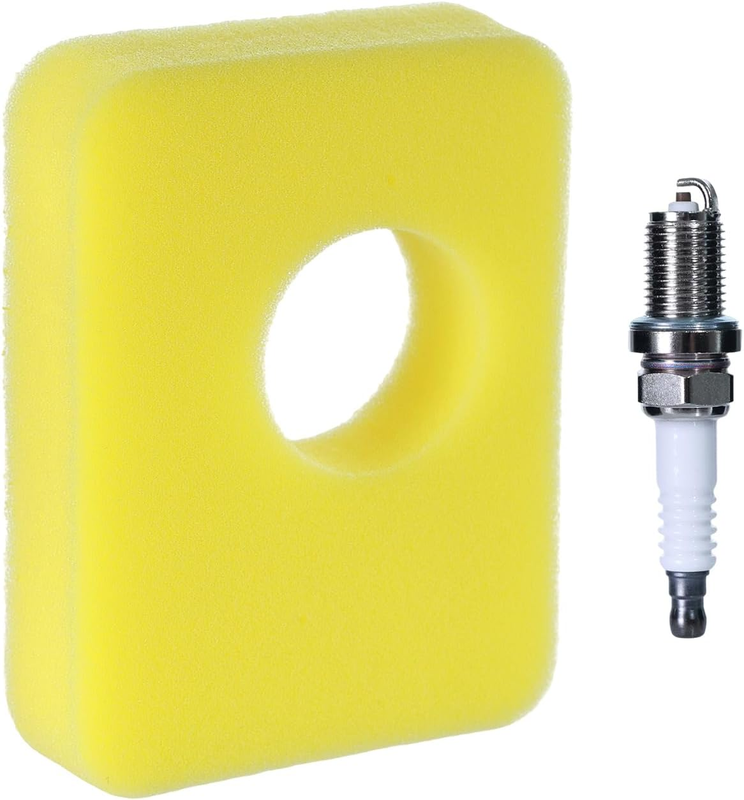 Air Filter Foam Kit Spark Plug for Briggs Stratton 799579 5434 4248 Small Engine