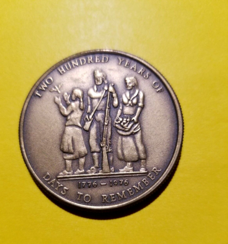 Maco. American Revolution Bicentennial,Georgia State Medal By Mico Kaufman