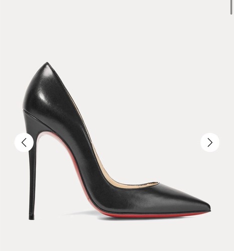 値下げ超美品！Christian Louboutin ブラック ハイヒール　39 Miss Z - 80 mm Pumps - Patent calf leather - Black - Women
