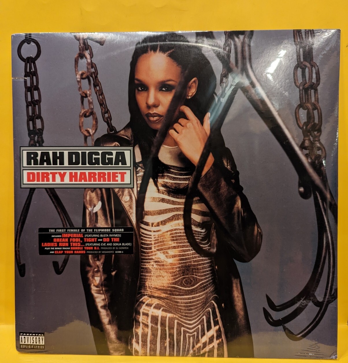Rare Sealed 2LP Vinyl RAH DIGGA - DIRTY HARRIET 2000 DJ PREMIER +