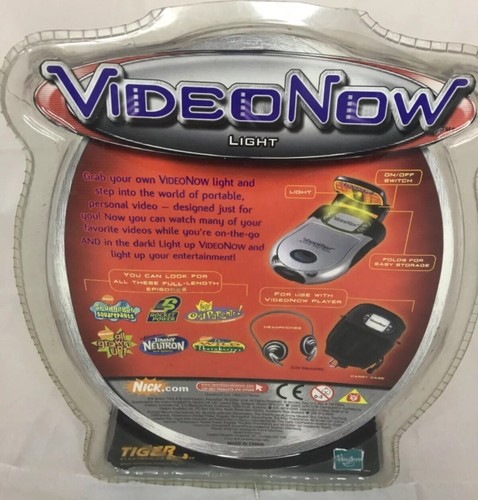 VIDEO NOW LIGHT for Video Now Player NEW SEALED 2003 Hasbro Tiger #66715