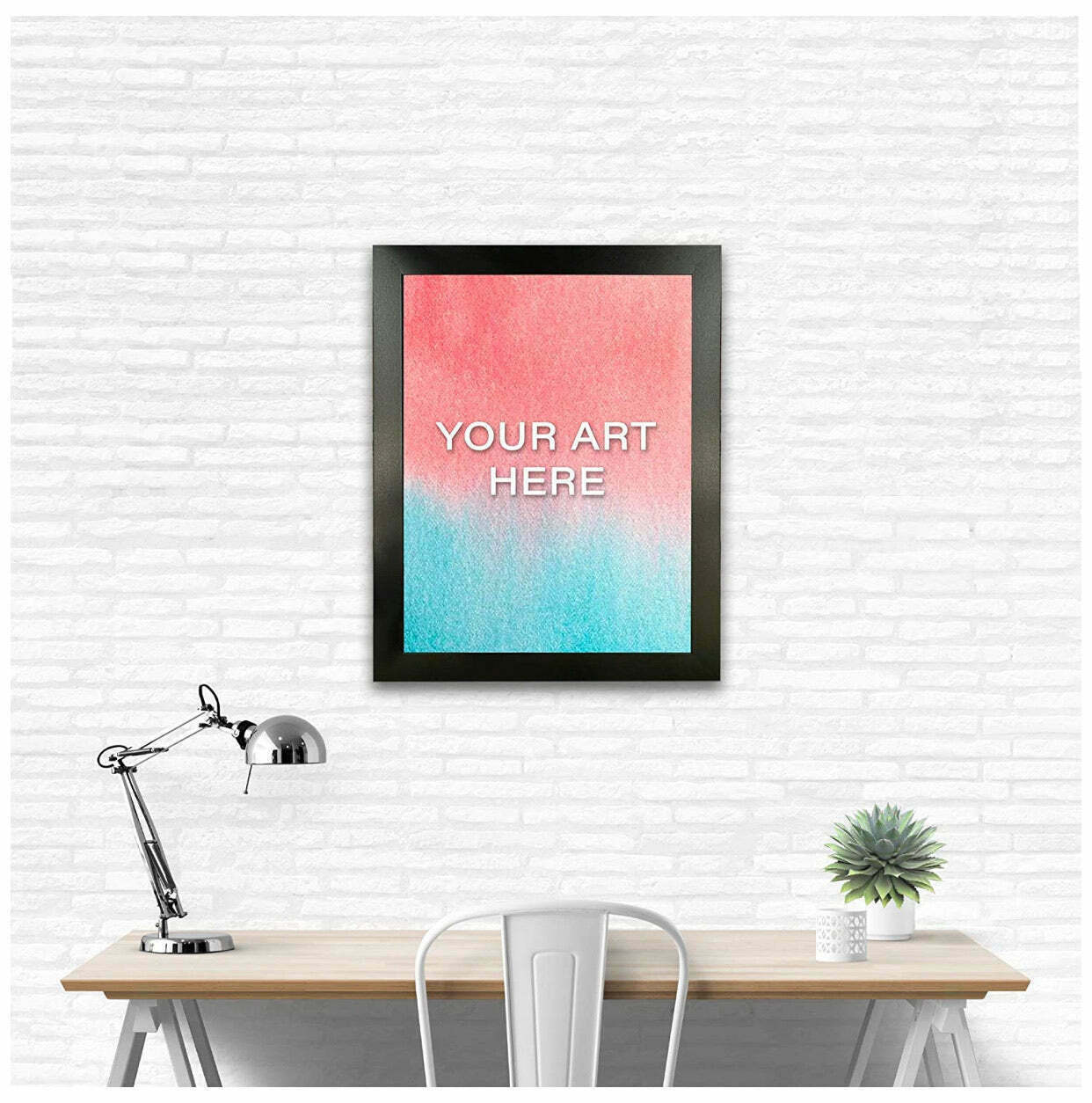 Black | 1.25" Puzzle Picture Frame