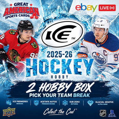 Vegas Golden Knights 2025/26 UD Ice Hockey 2 Hobby Box Break #459