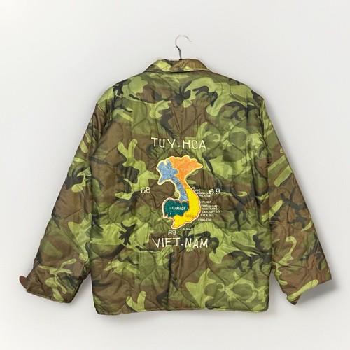 Vtg 1968-69 Vietnam Souvenir Jacket Sukajan Tuy Hoa | eBay