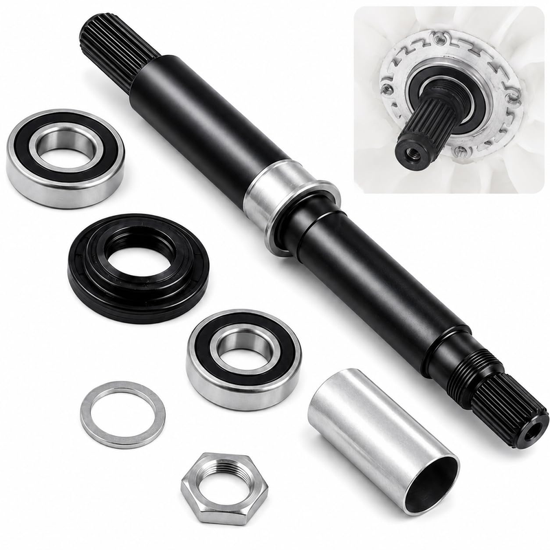 Washer Tub Shaft Bearing Kit W10435302 for Whirlpool Cabrio Replaces AP5325033