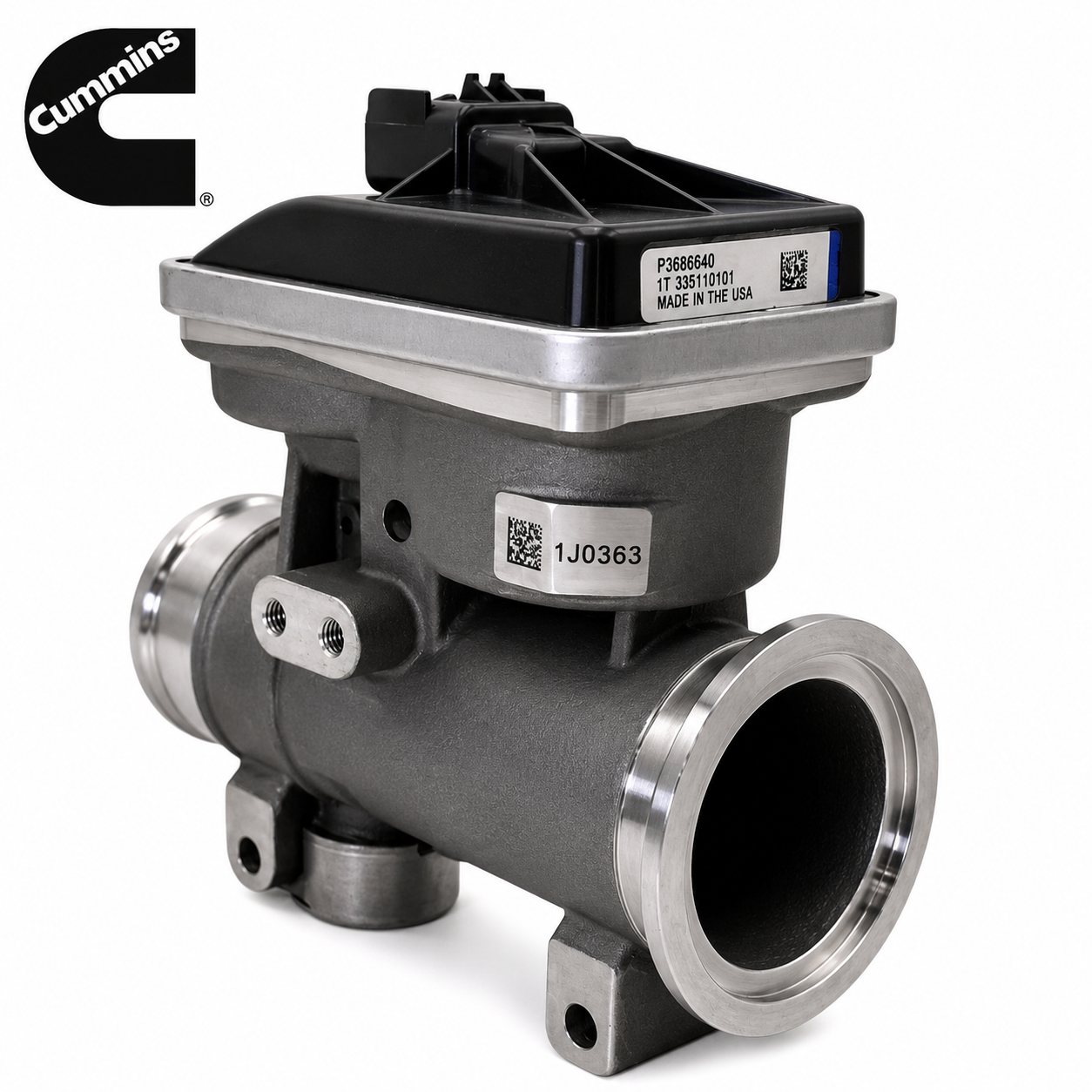 5411635RX | Genuine Cummins® EGR Valve Exhaust Gas Recirculation OEM Reman