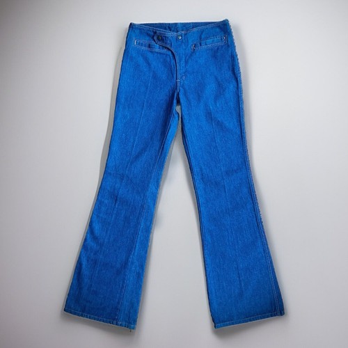 ёра × BIG JOHN flare jeans LIGHT BLUE Big John × Vintage Vtg Big John Blue Denim Flare Sz 32