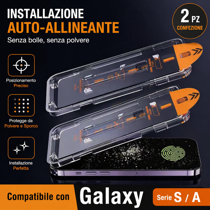 2x vetro protettivo per Samsung Galaxy S25 S24 S23 S22 + pellicola blindata Ultr