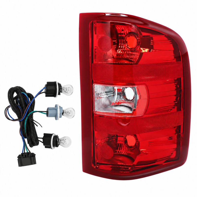 Passenger Side Tail Light for Chevy Silverado 2007-13 1500 07-14 2500 HD 3500 HD