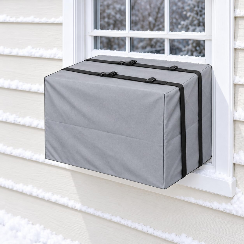 Outdoor Window Air Conditioner Cover, AC Covers for Outside, 21.5 X 16 X 15