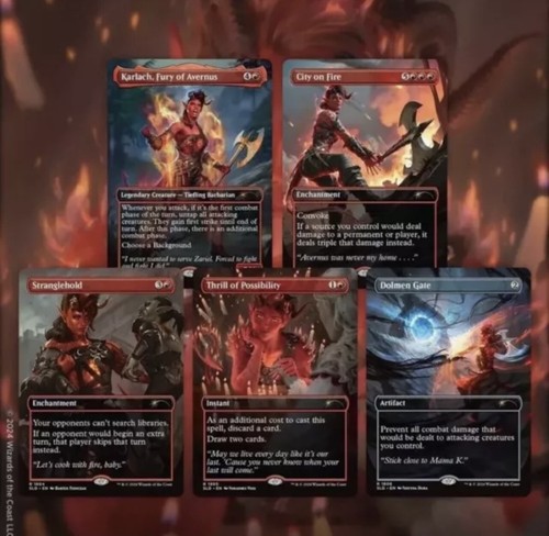 波乱の悪魔　4枚　sld mtg secret lair 波乱の悪魔 4枚 sld mtg secret lair 波乱の悪魔 4枚 sld mtg