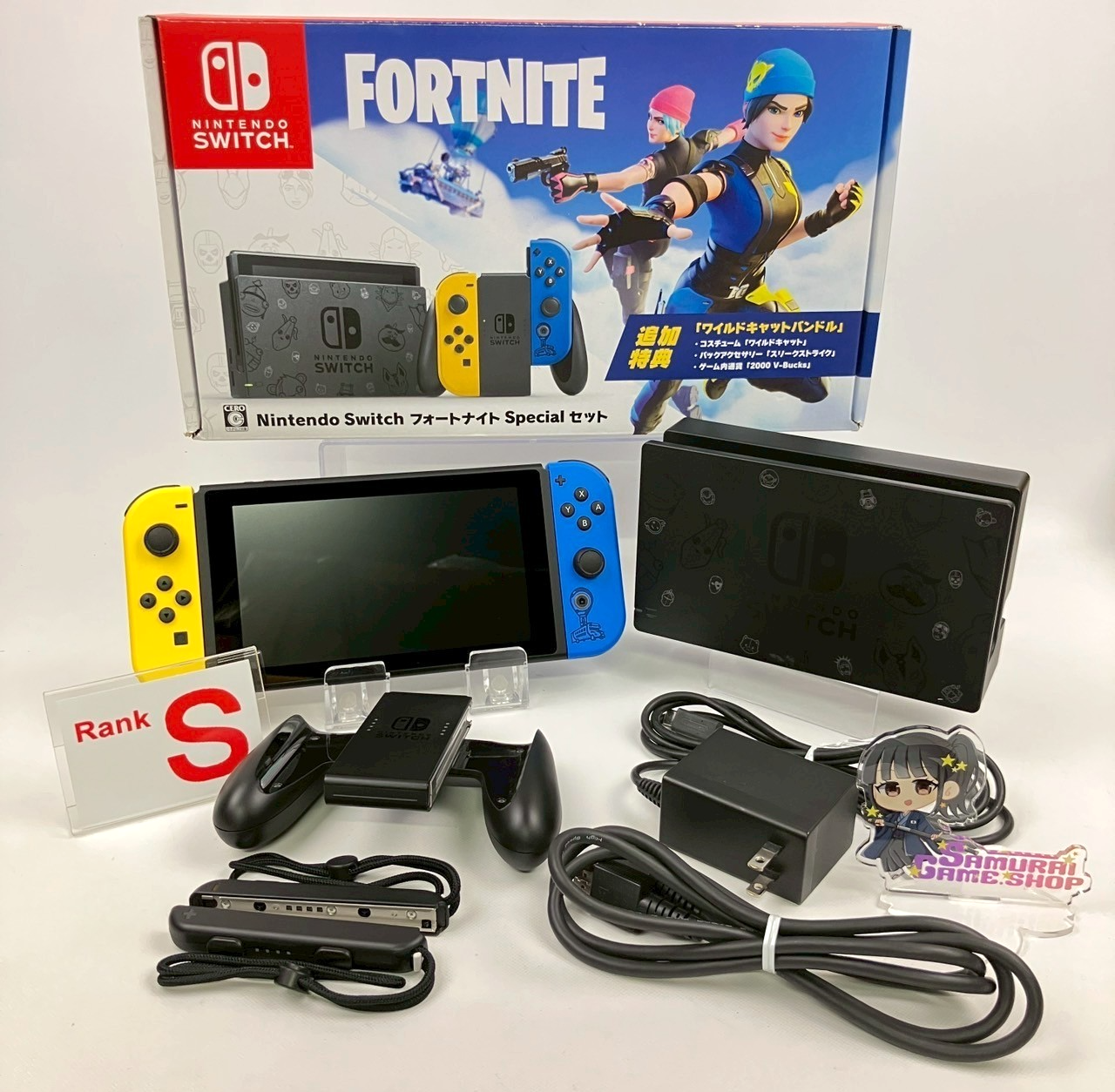 Nintendo Switch HAC-001(-01) Console Fortnite Wildcat No