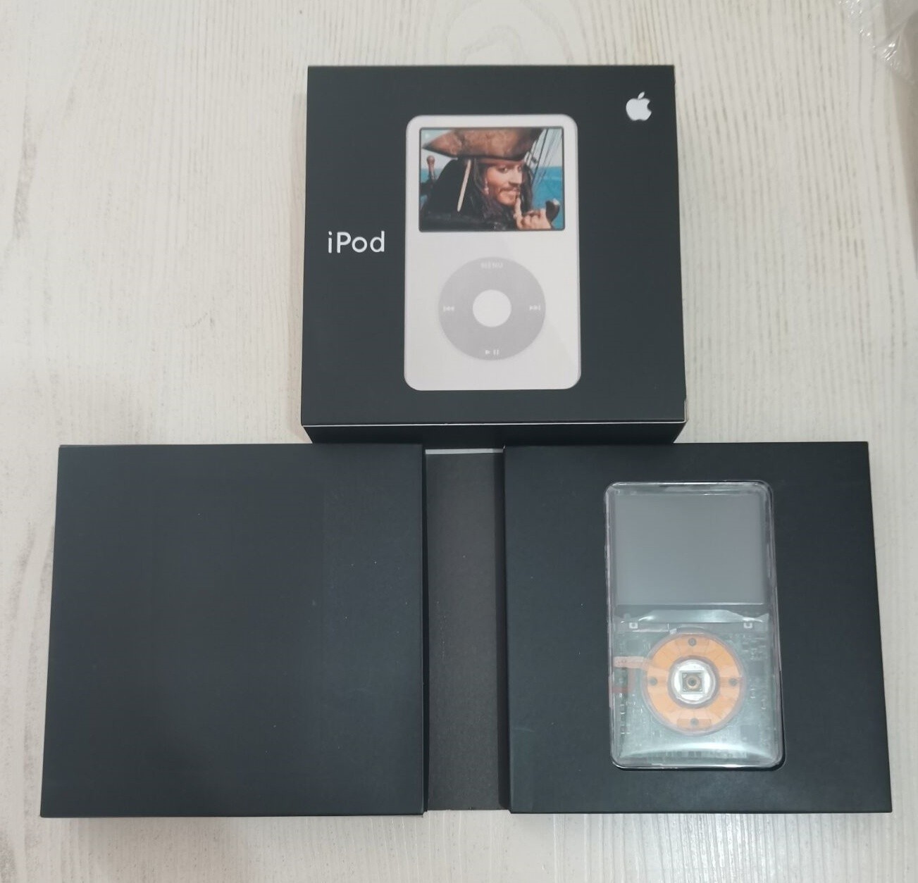 🔥Apple iPod Classic Video 5th Gen 512GB -Transparent All