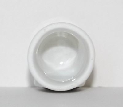 Mount Mt Cook, New Zealand Thimble, Porcelain, Gold Trim, 1 3/16