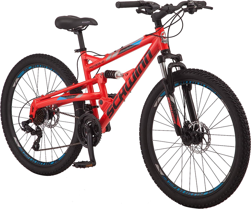 Schwinn Protocol 1.0 Mens and Womens Mountain Bike, 26-Inch 